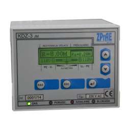 KDZ-3JM Cyfrowa jednostka mierząca doziemienie w obwodach stałoprądowych i zmiennoprądowych