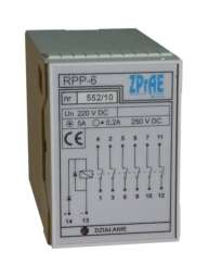 RPP-6 Przekaźniki pośredniczący ma 6 zestyków zwiernych